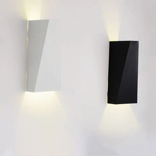 10W Mordern Led Wall Light Dual-Head Geometry Wall Lamp